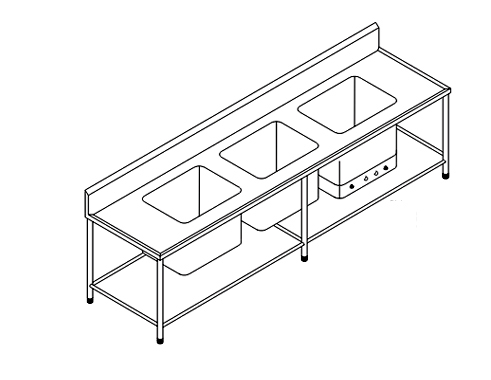 Sterilizing / Sterilising Sink